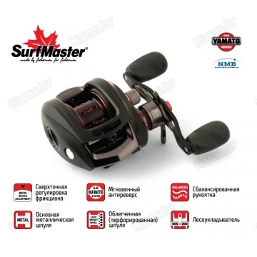 Мультипликаторная катушка Surf Master Yamato Sensei Cast SC 20LH